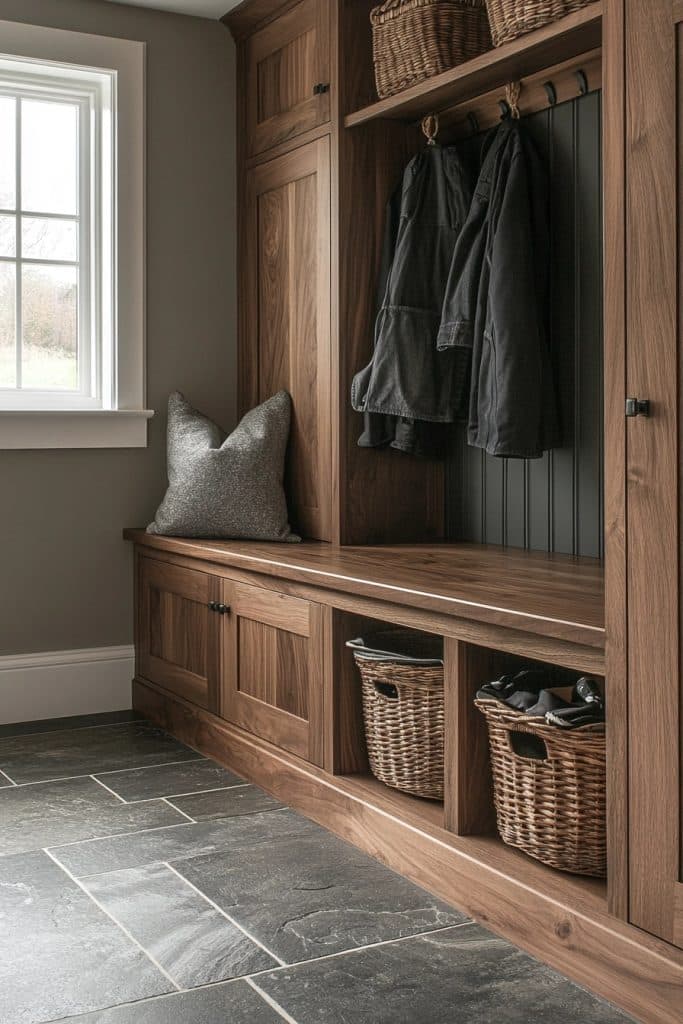 Minimalist Farmhouse Mudroom