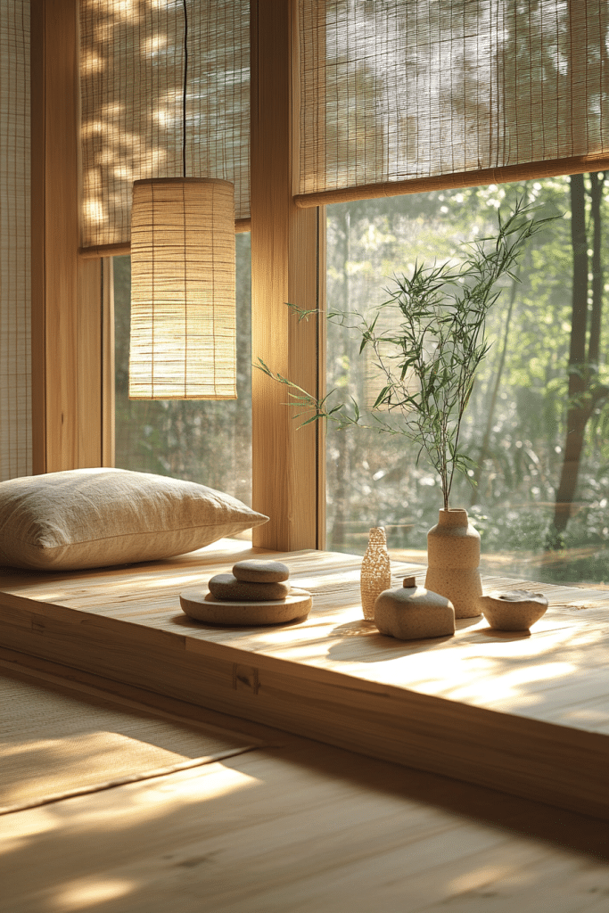 Nature-Infused Zen Bedroom