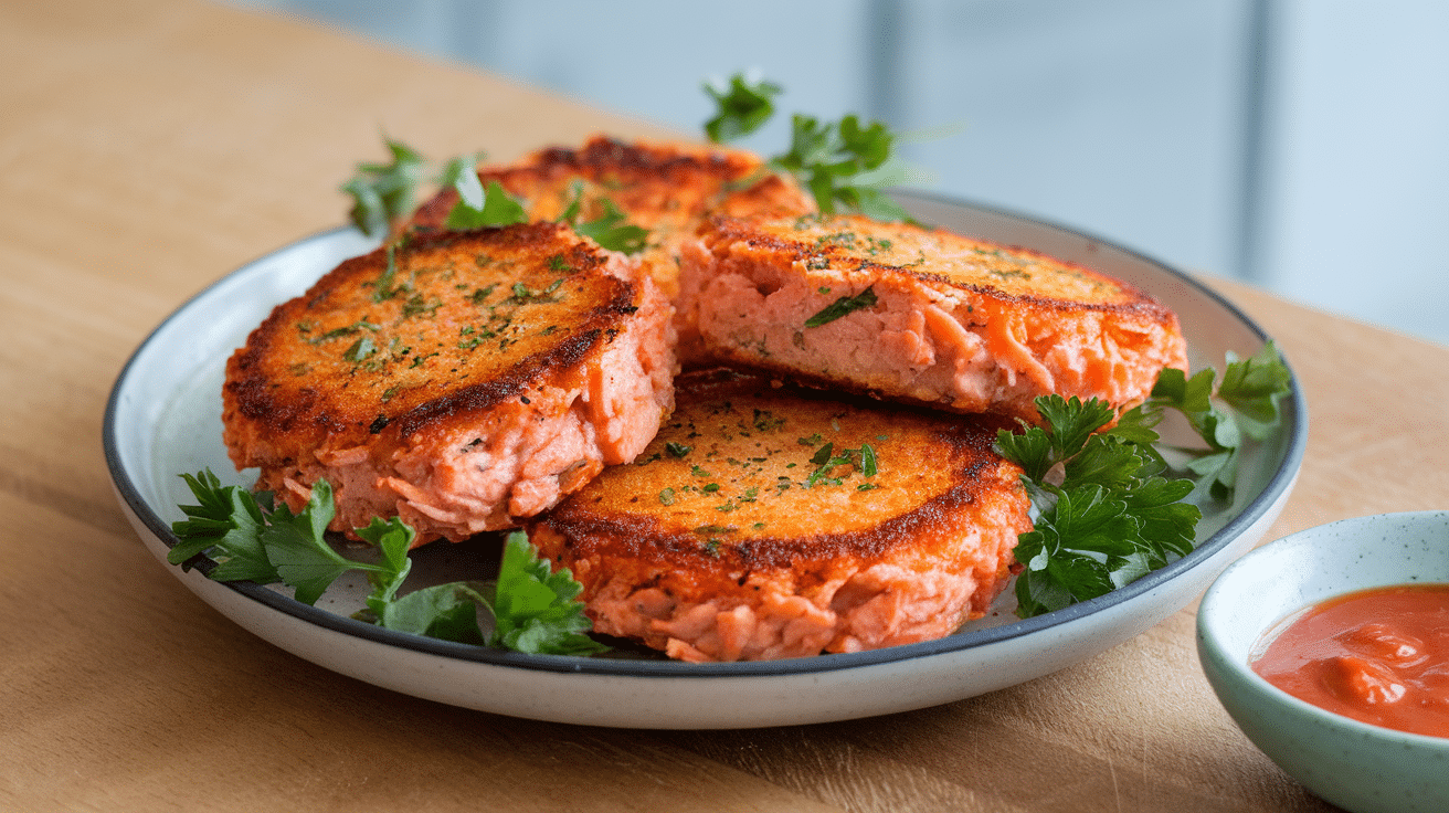 Crispy Air Fryer Salmon Patties Recipe