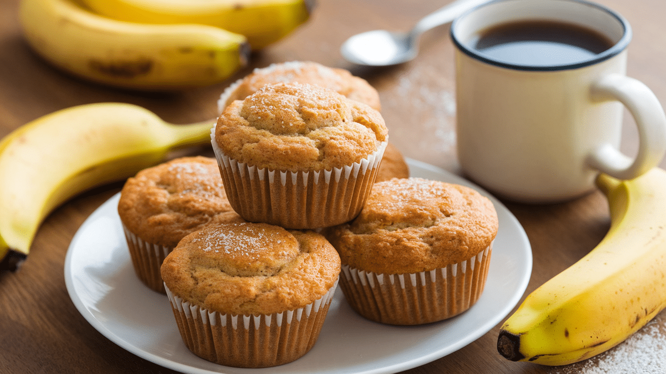 Fluffy Bisquick Banana Muffins Recipe