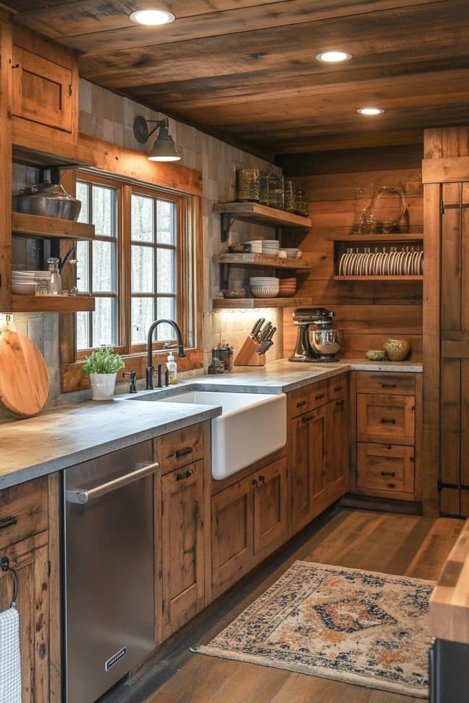 Rustic Barn Kitchen Charm