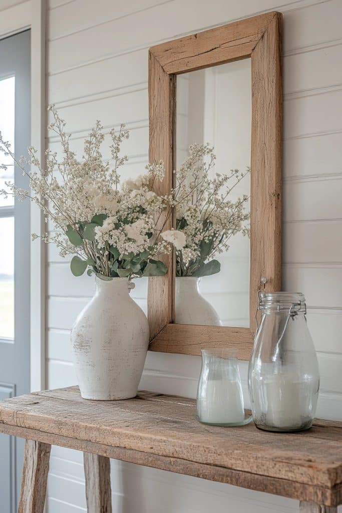 Rustic-Contemporary Foyer