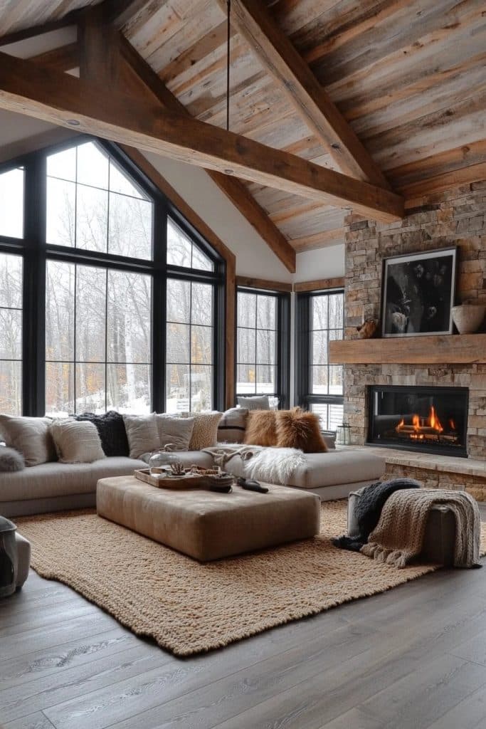 Rustic Elegance Living Room