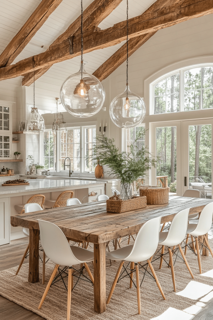 Rustic-Modern Dining Room