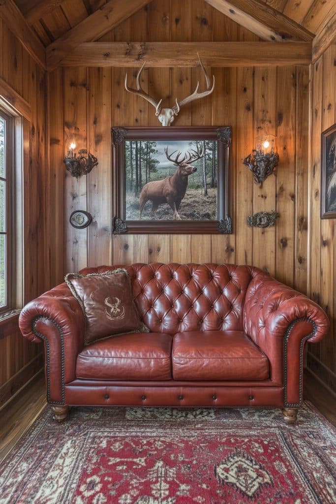 Rustic Trophy Room