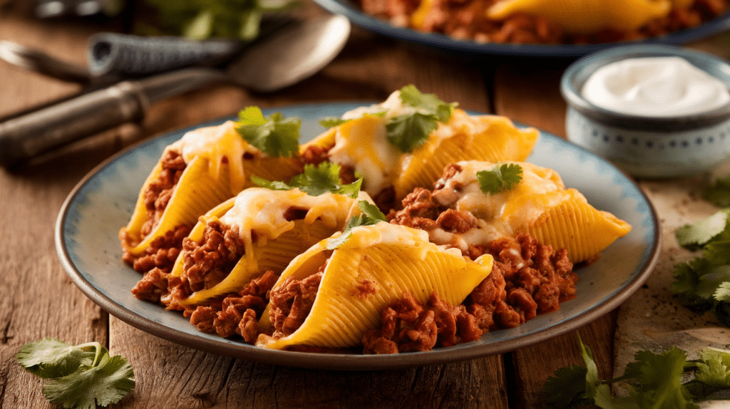 Taco Stuffed Shells
