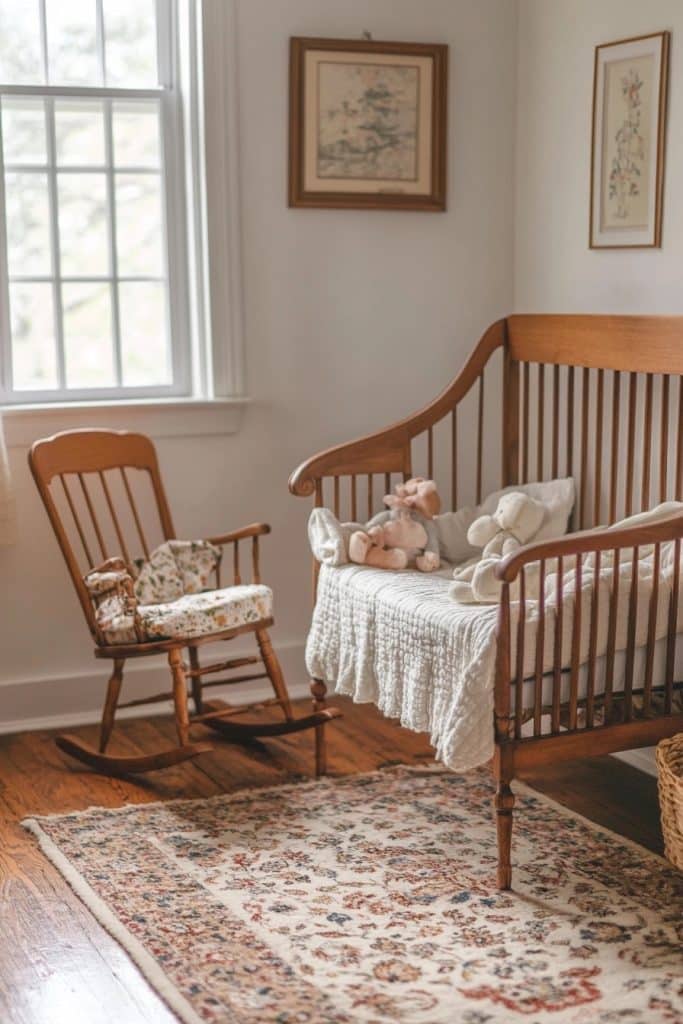 Serene Farmhouse Nursery