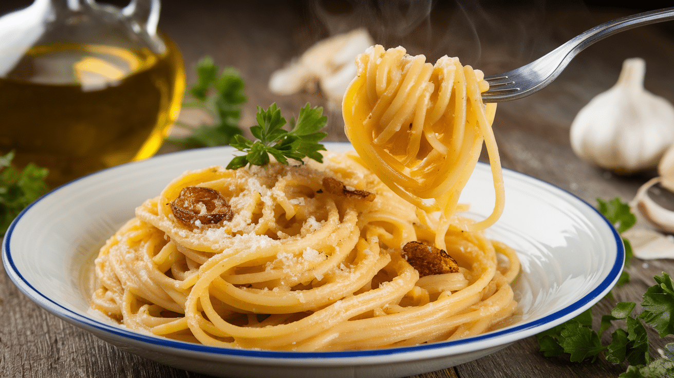 Classic Spaghetti Aglio e Olio Recipe