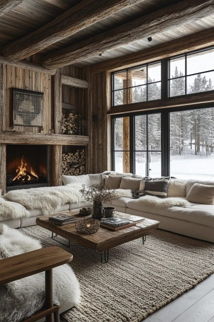 Snowy Winter Cabin Retreats