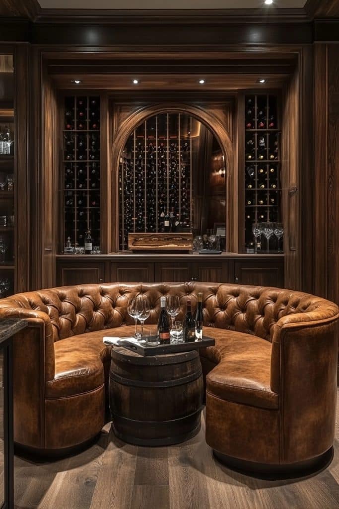 Sophisticated Wine Space