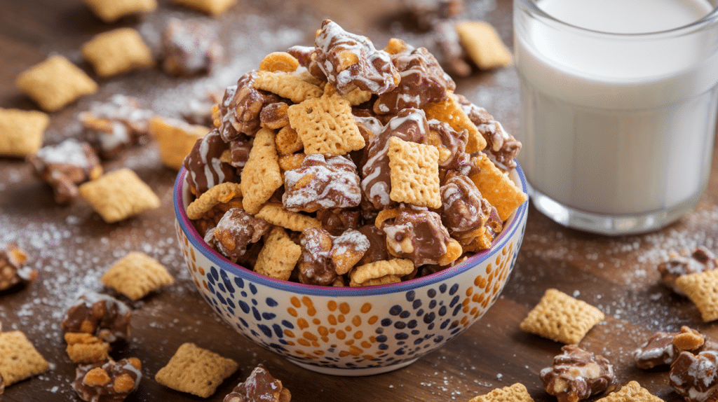 Chocolate Peanut Butter Puppy Chow
