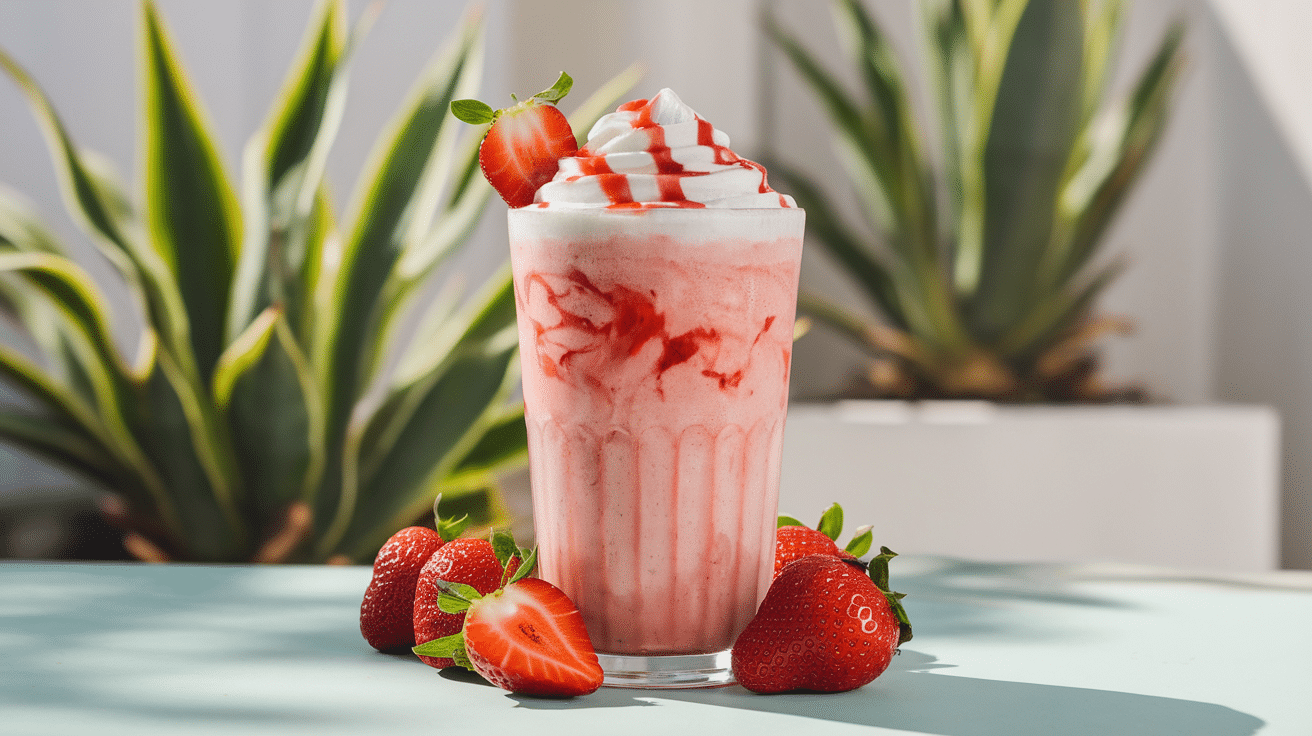 Refreshing Strawberry Frappuccino Recipe