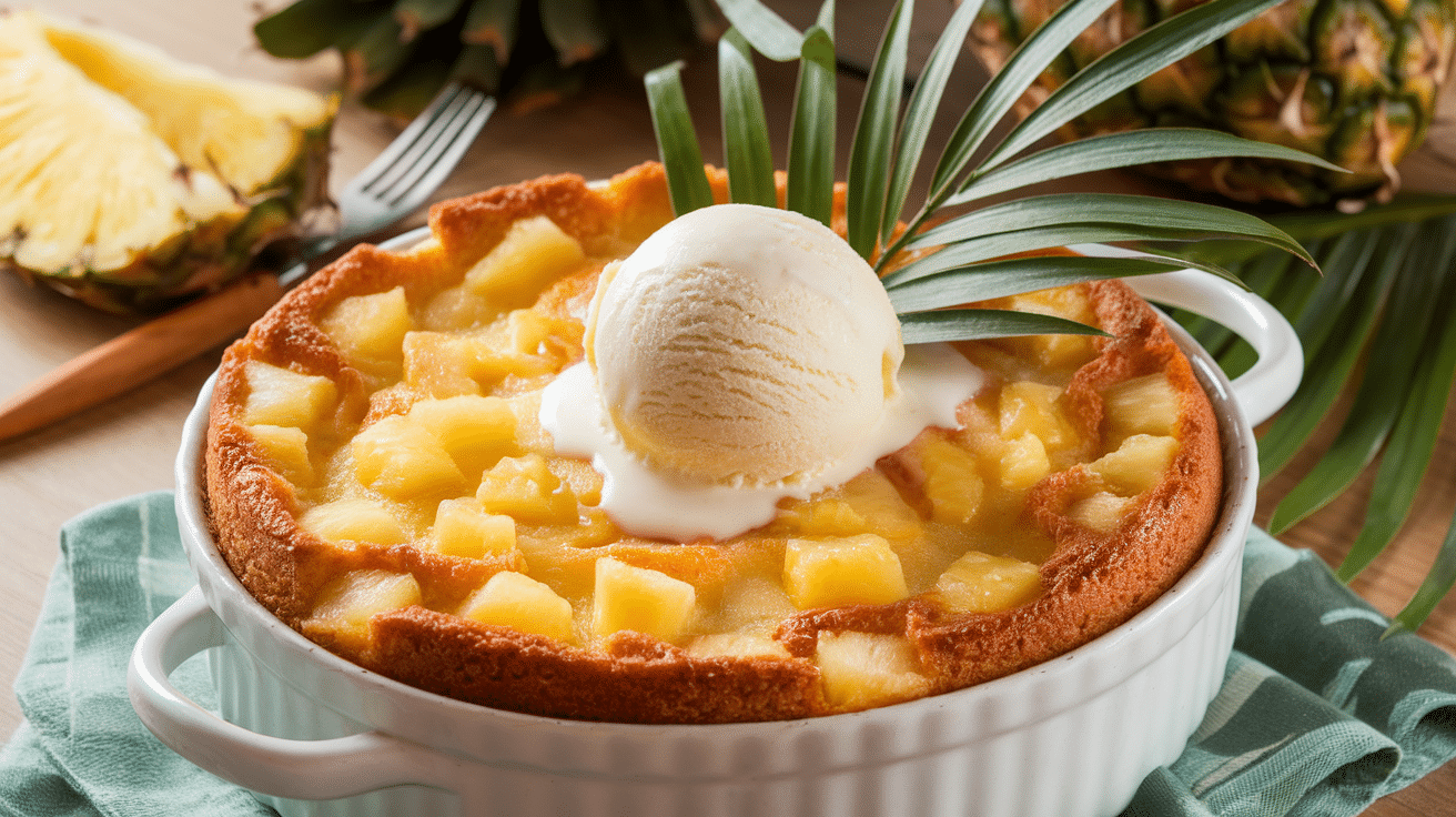 Easy Pineapple Dump Cake Recipe