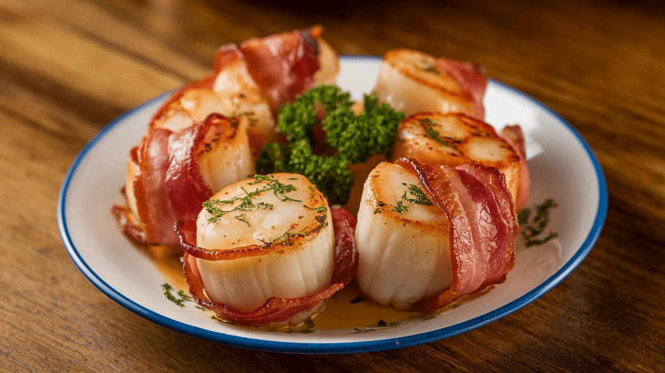 Savory Bacon Wrapped Scallops Recipe