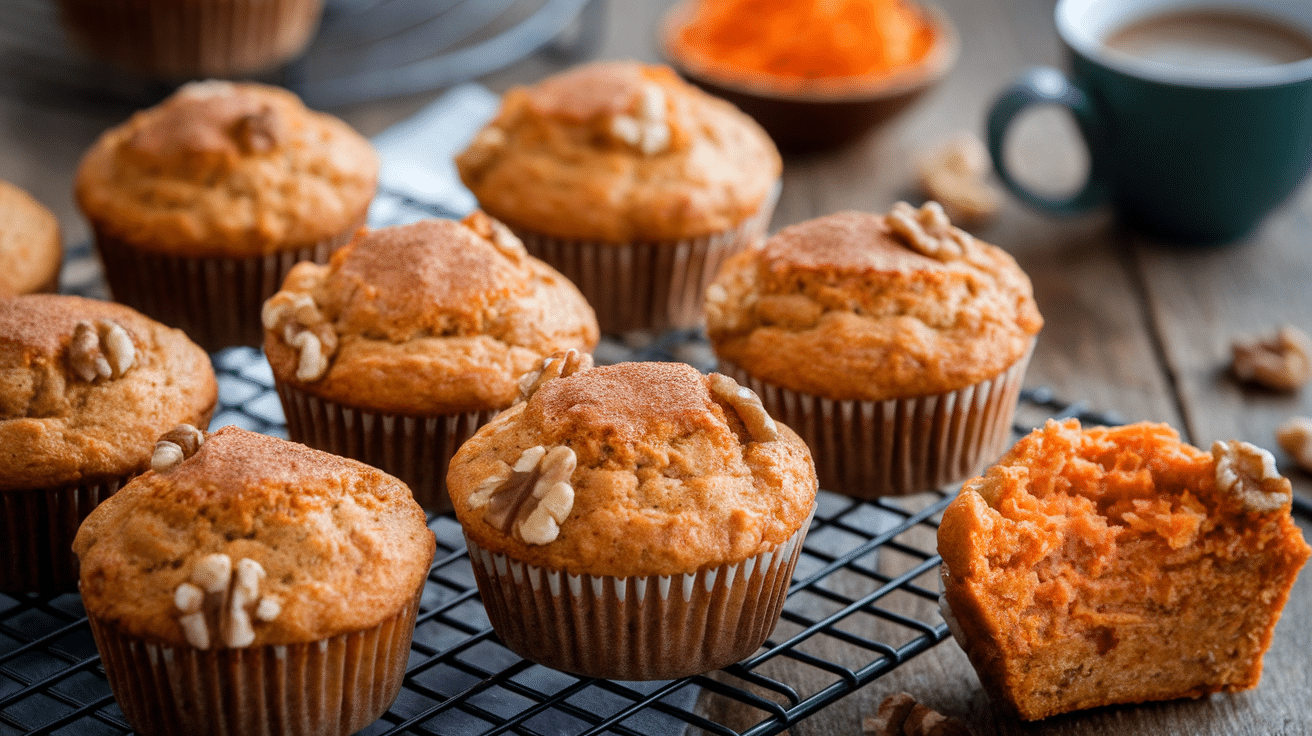 Moist and Flavorful Carrot Muffins Recipe