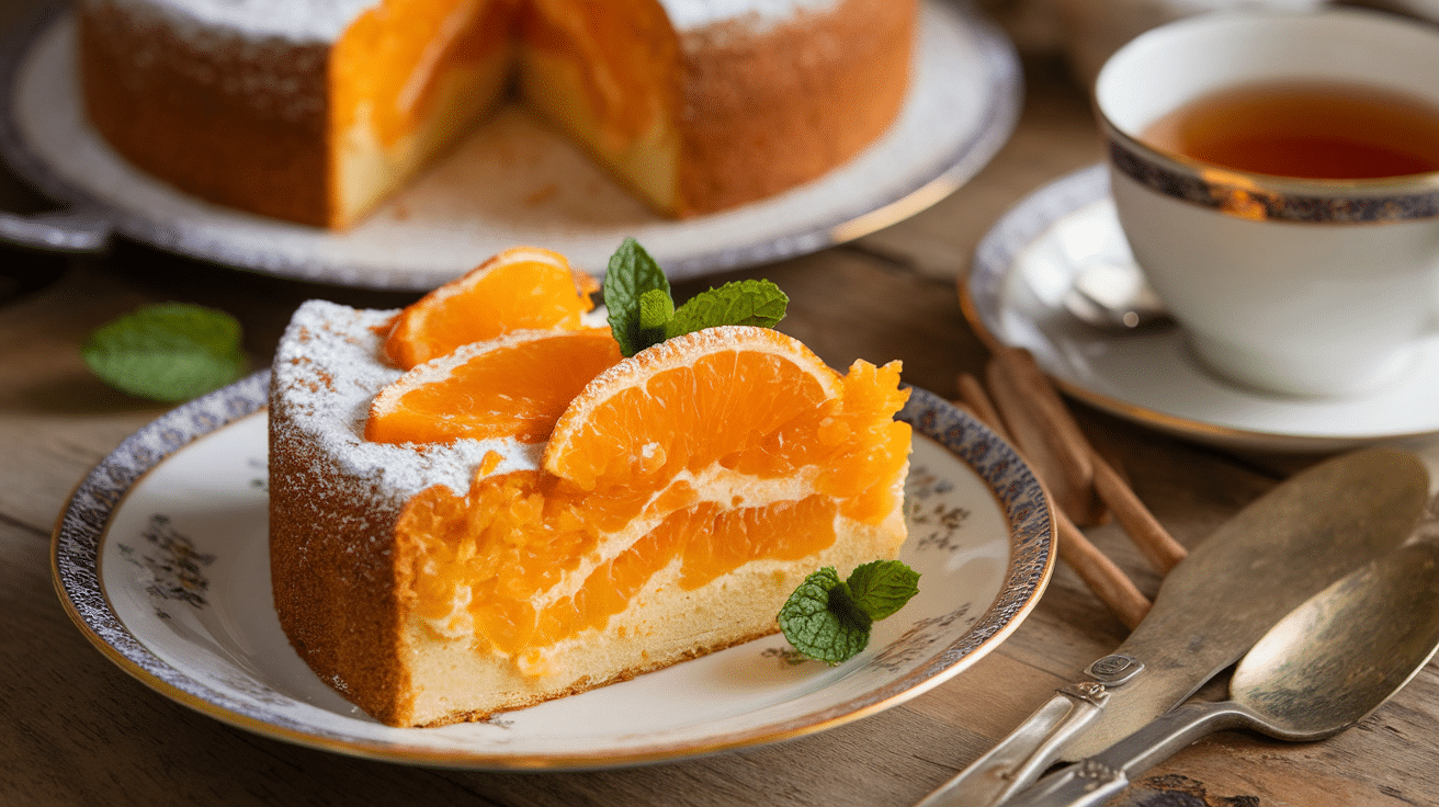 Delicious Greek Orange Cake (Portokalopita) Recipe