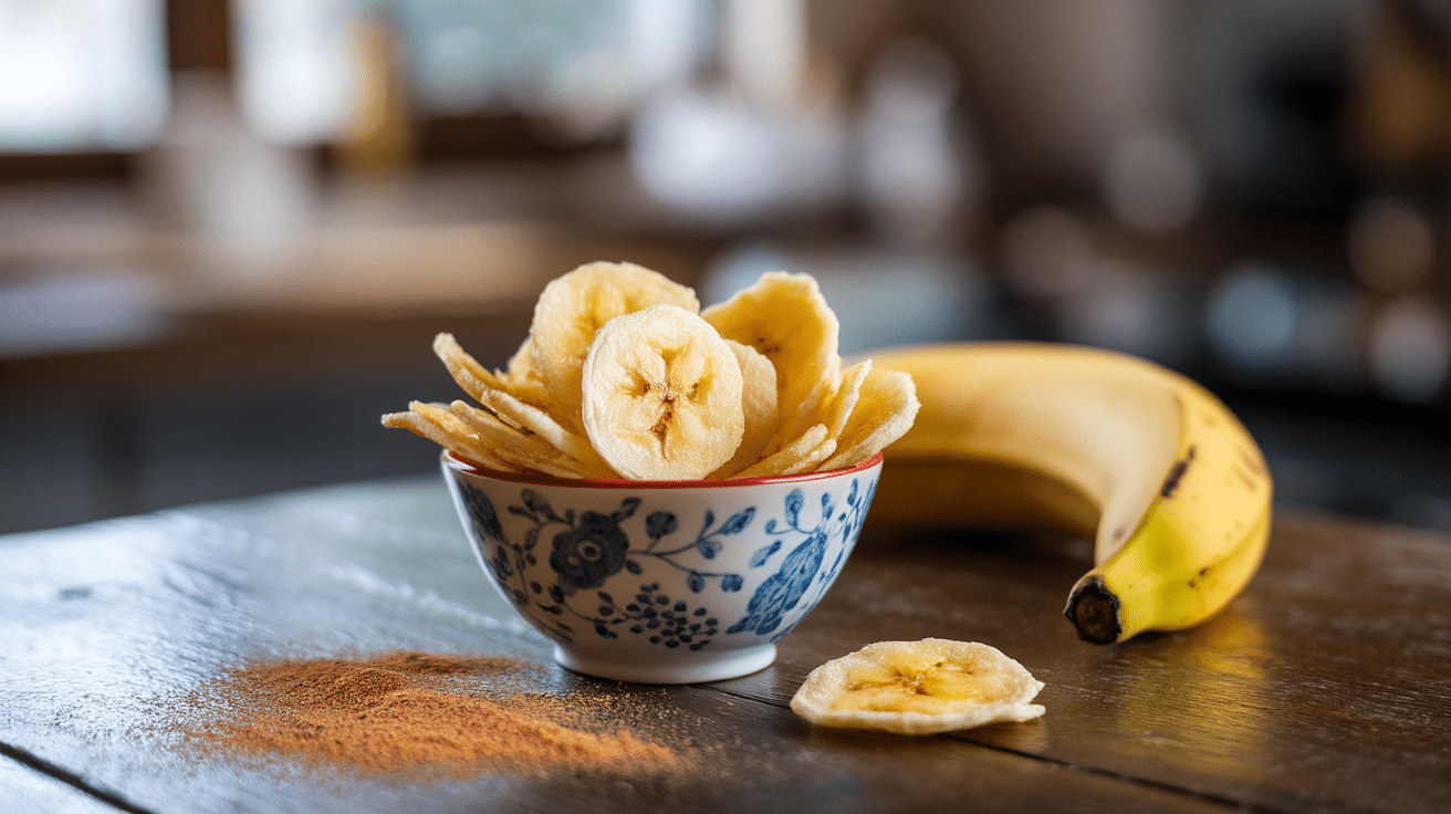 Crispy Air Fryer Banana Chips Recipe