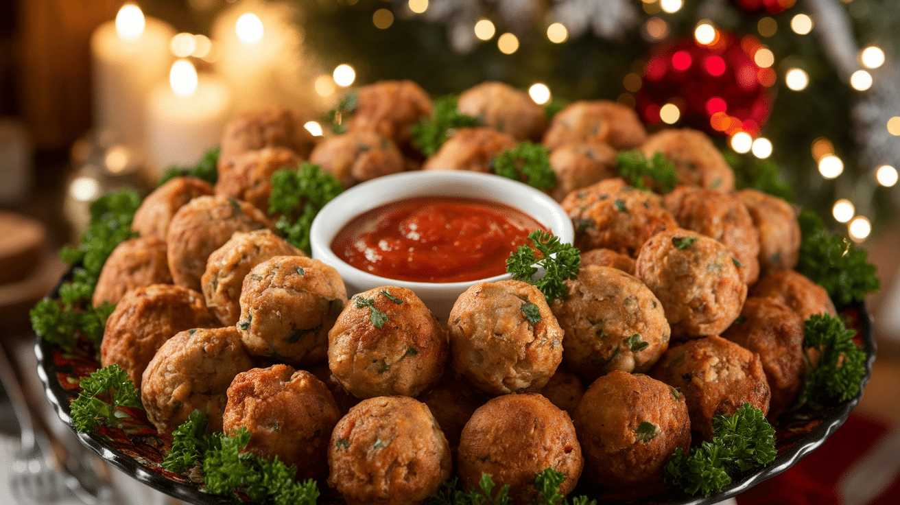 Festive Christmas Meatballs Recipe