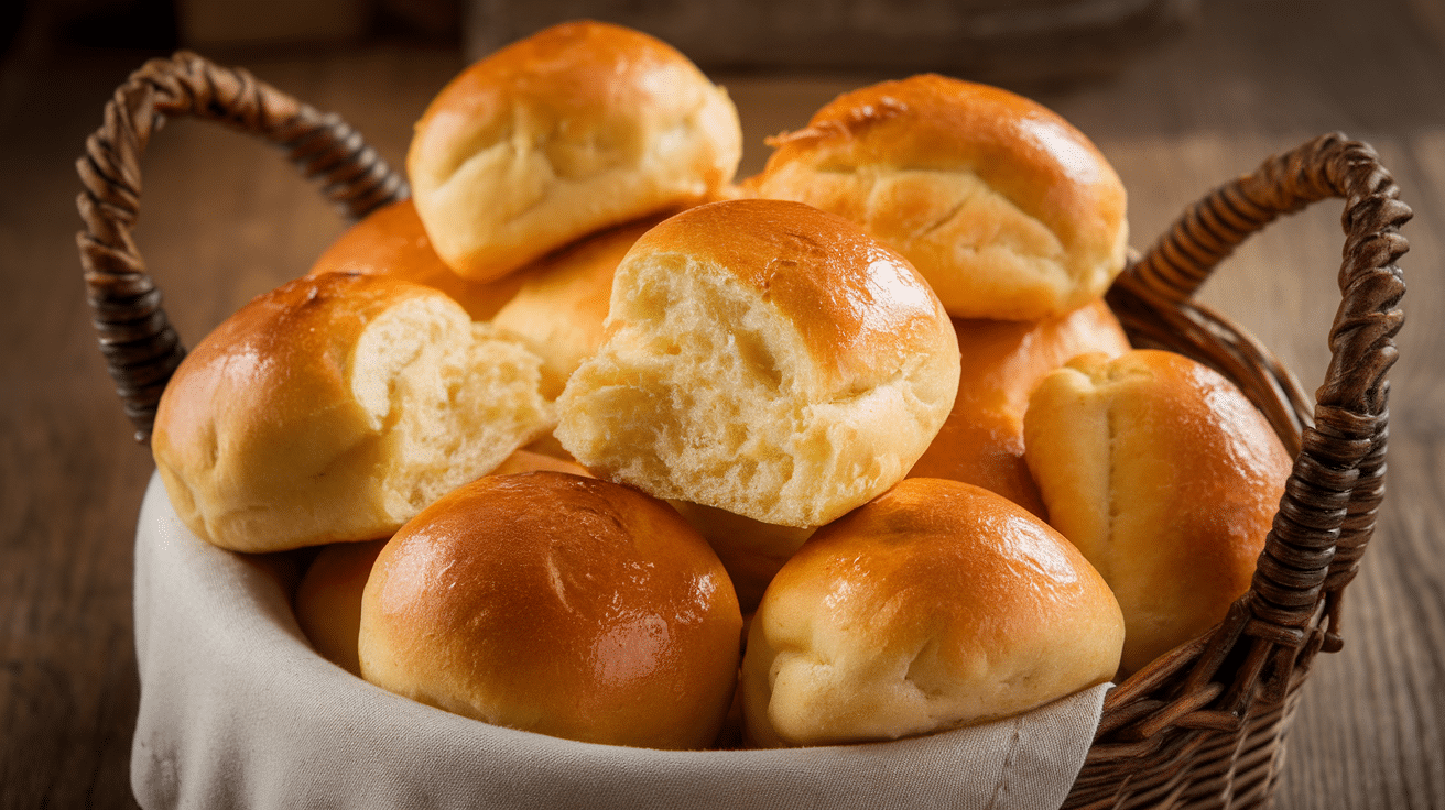 Fluffy and Soft Homemade Potato Rolls Recipe