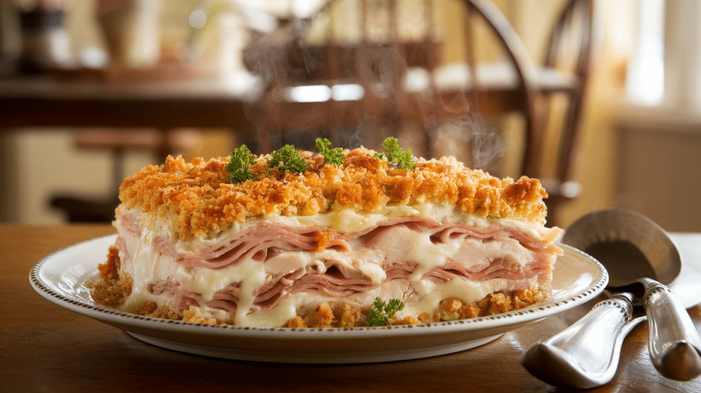 Chicken Cordon Bleu Casserole