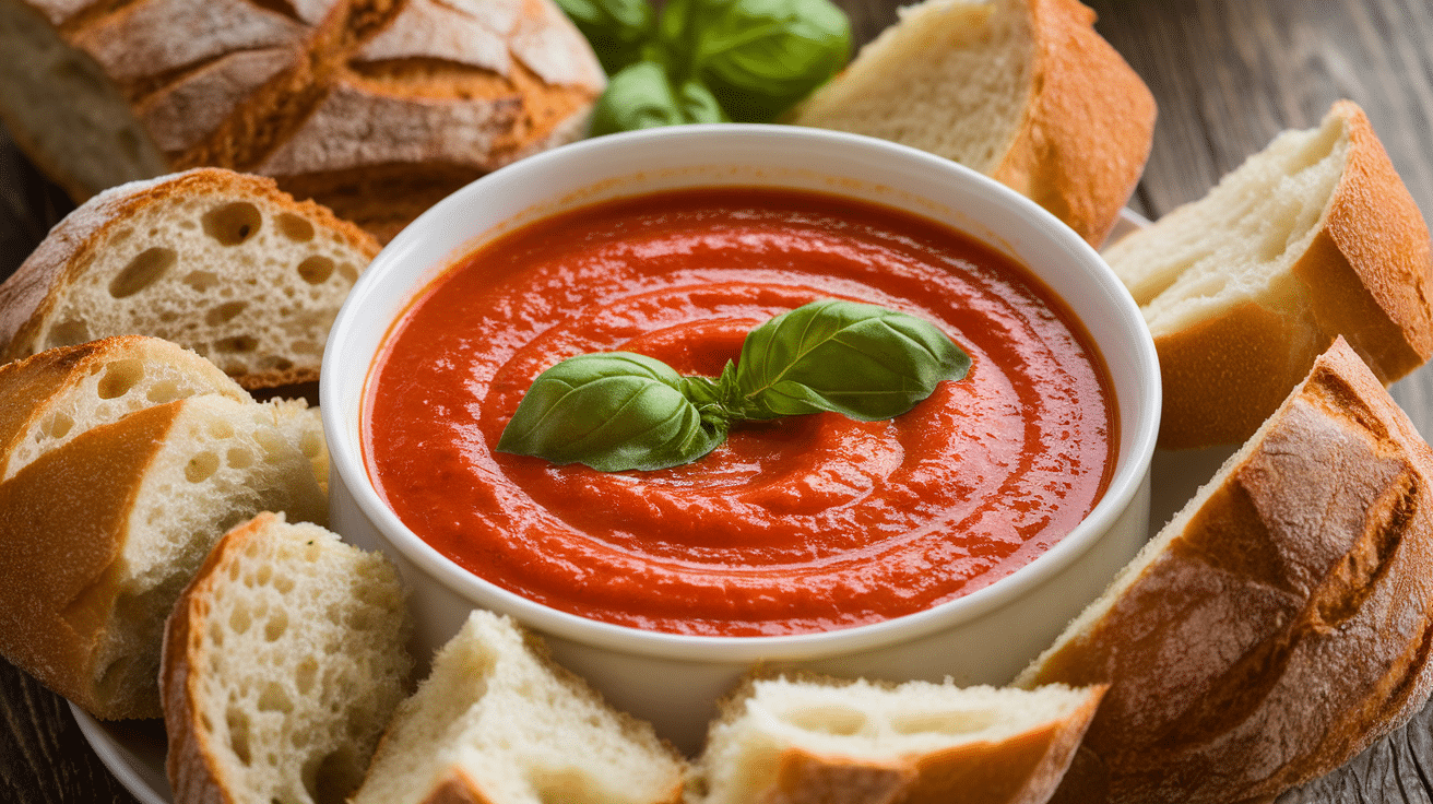 Rich and Creamy Classic Tomato Soup Recipe