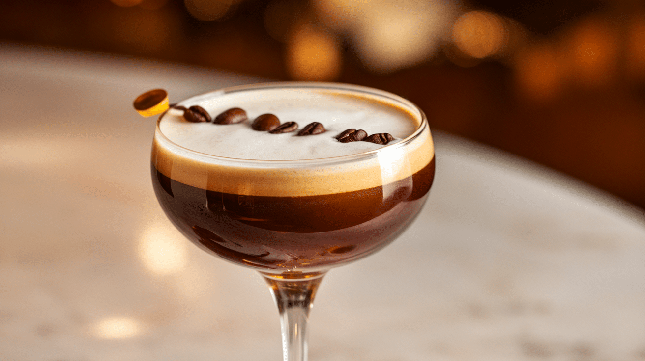 Decadent Espresso Martini with Baileys