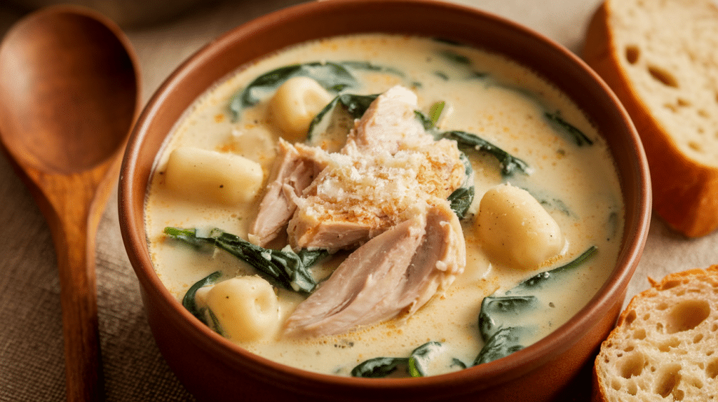 Chicken and Gnocchi Soup