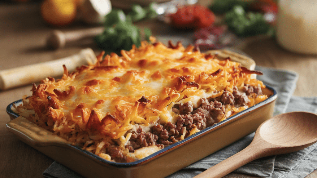 Hamburger Hashbrown Casserole