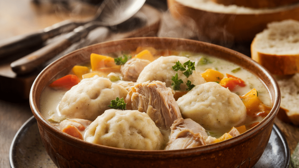 Homemade Chicken & Dumplings