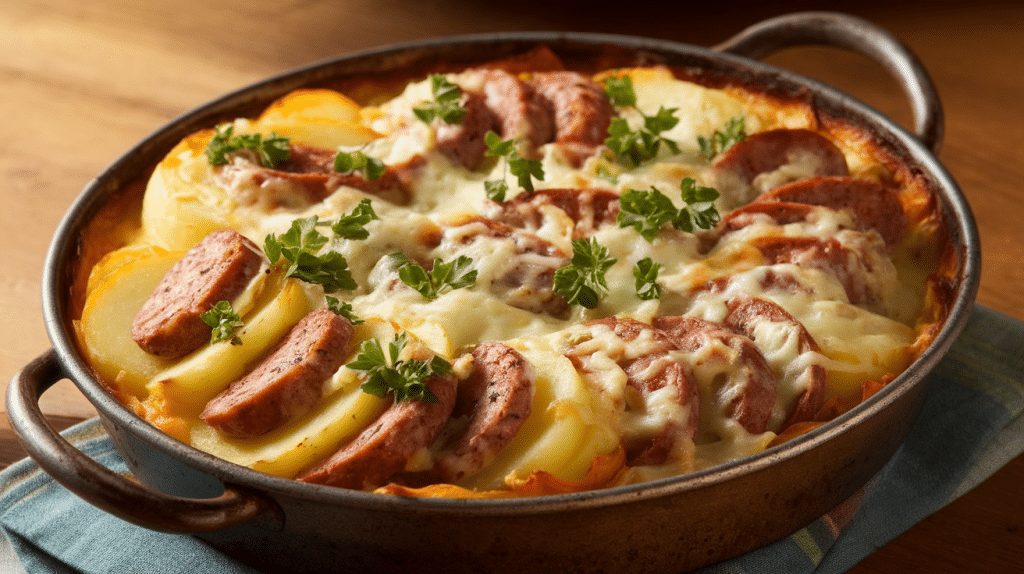 Sausage and Potato Casserole