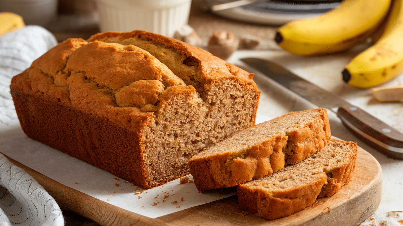 Moist and Delicious Dairy Free Banana Bread Recipe