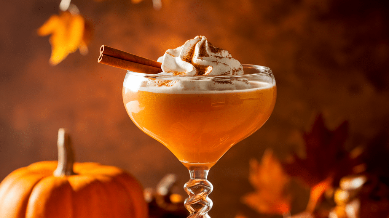 Delicious Creamy Pumpkin Spice Martini Recipe