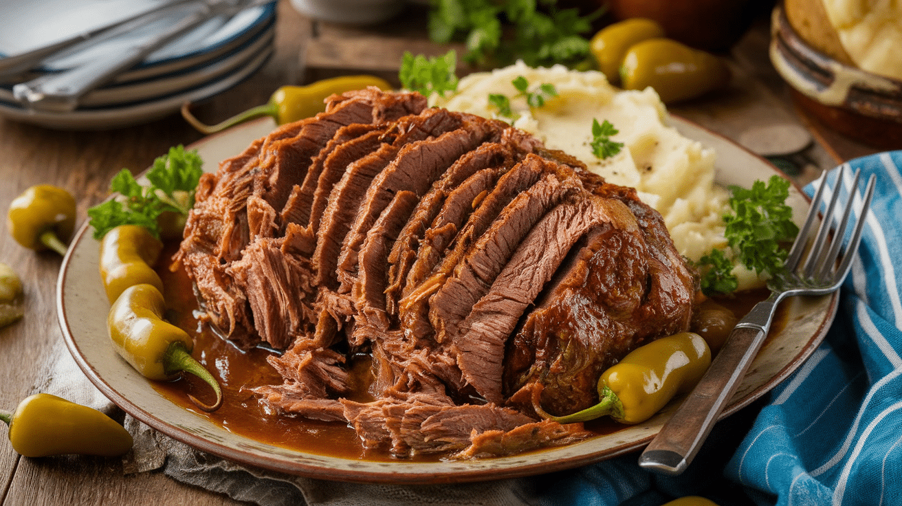 Savory Mississippi Pot Roast Recipe