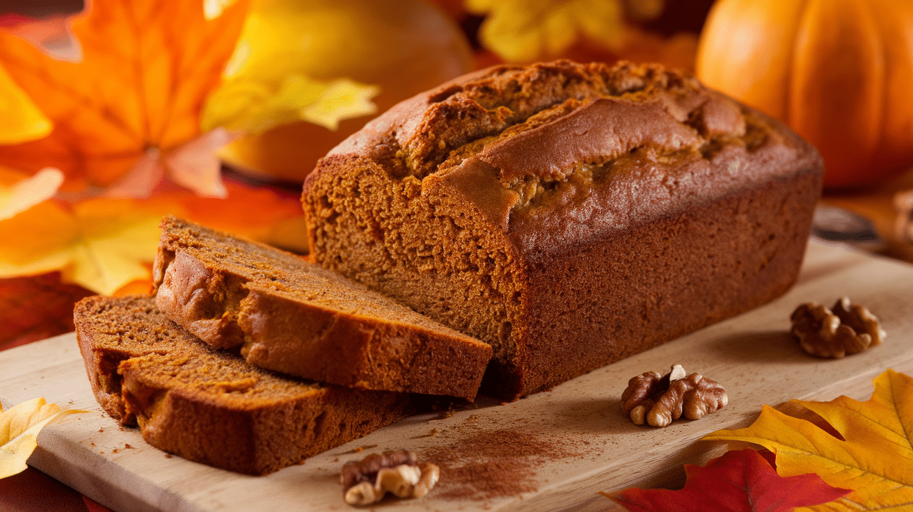 Moist Pumpkin Banana Bread Recipe