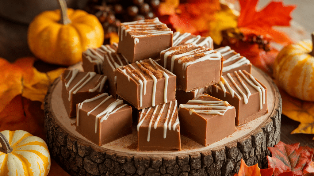 Pumpkin Spice Fudge
