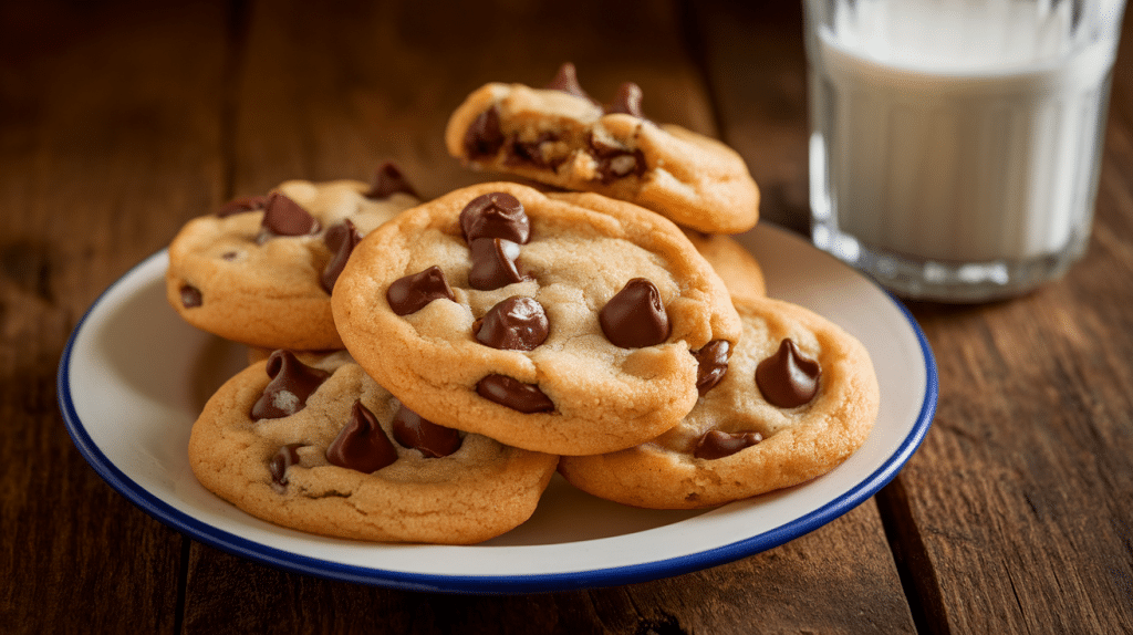 Soft and Chewy Chocolate Chip Cookies