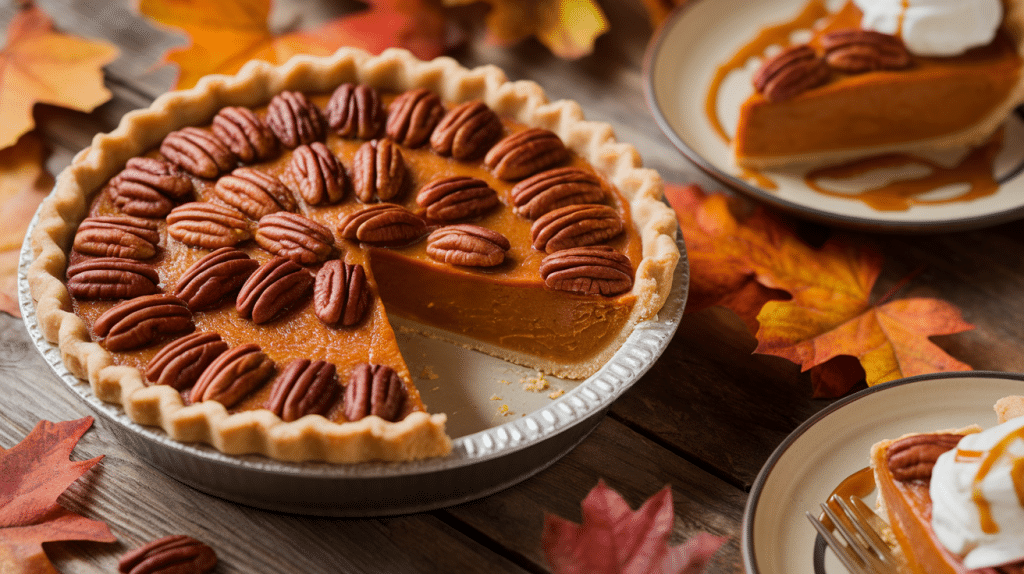 Sweet Potato Pecan Pie