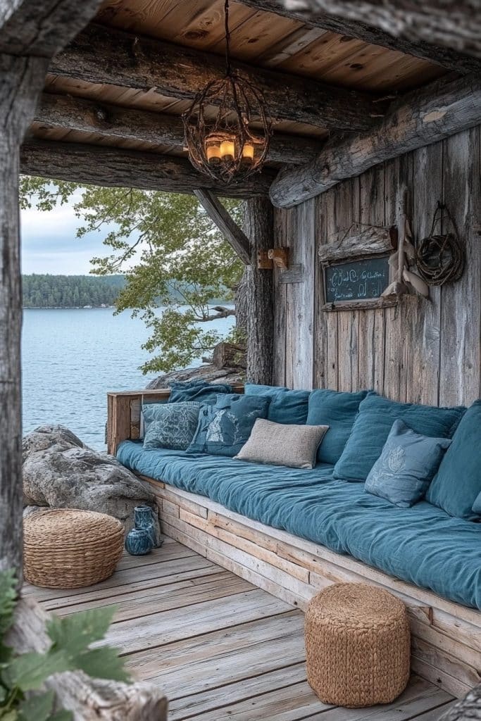 Tranquil Lakeside Cabin Decor