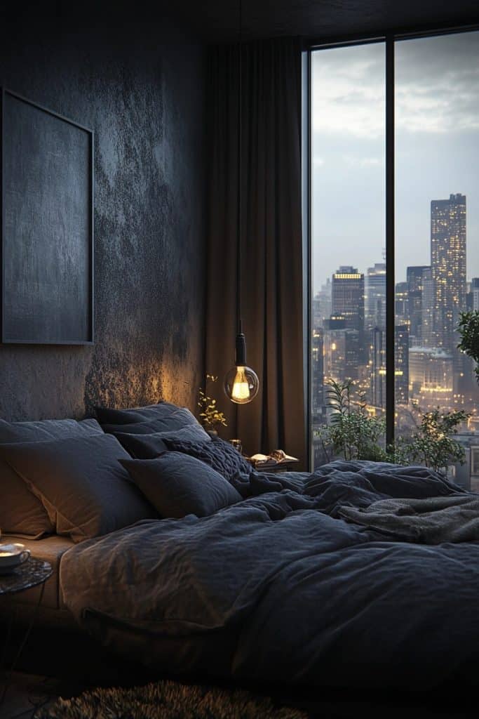 Urban Sleek Minimal Bedroom