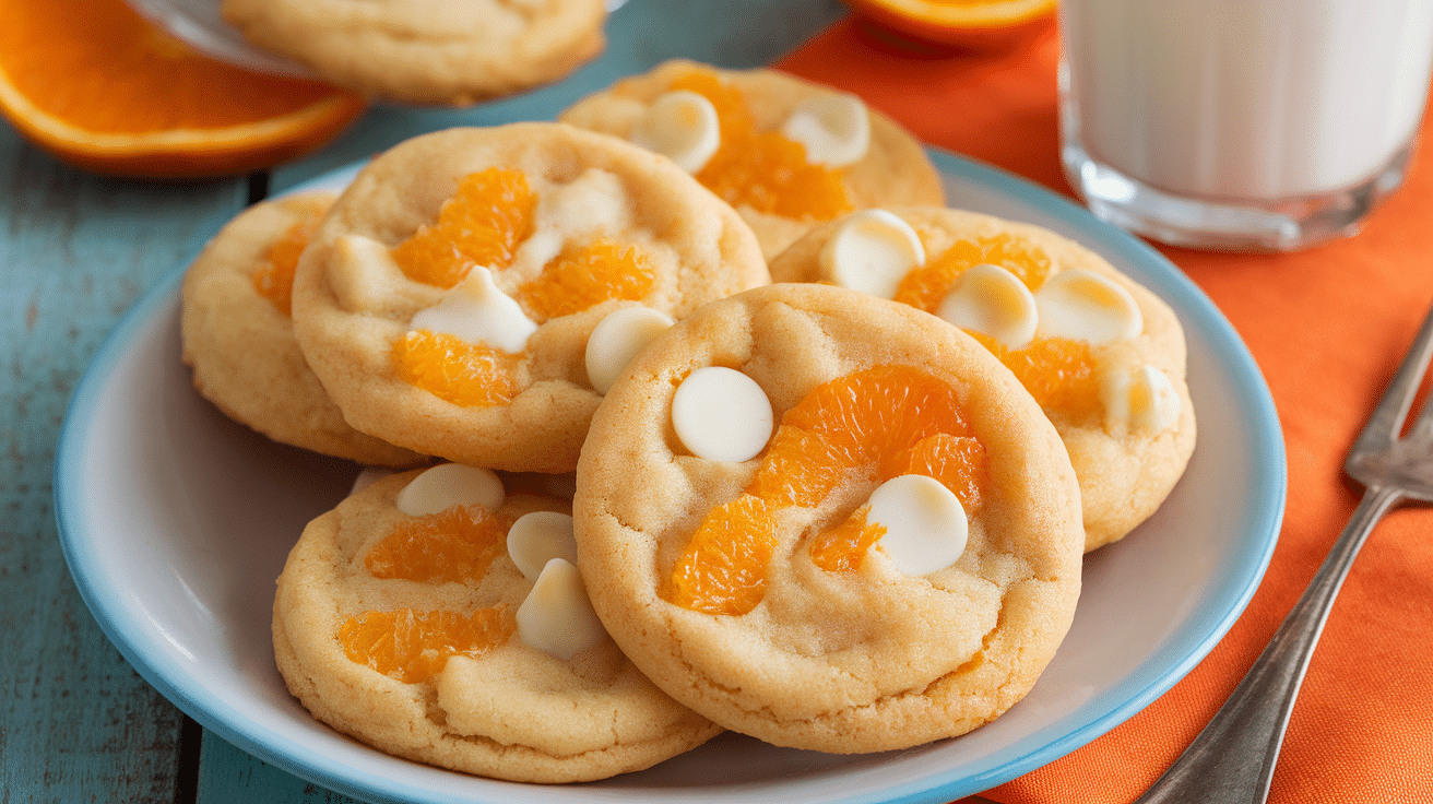 Delicious Orange Creamsicle Cookies Recipe