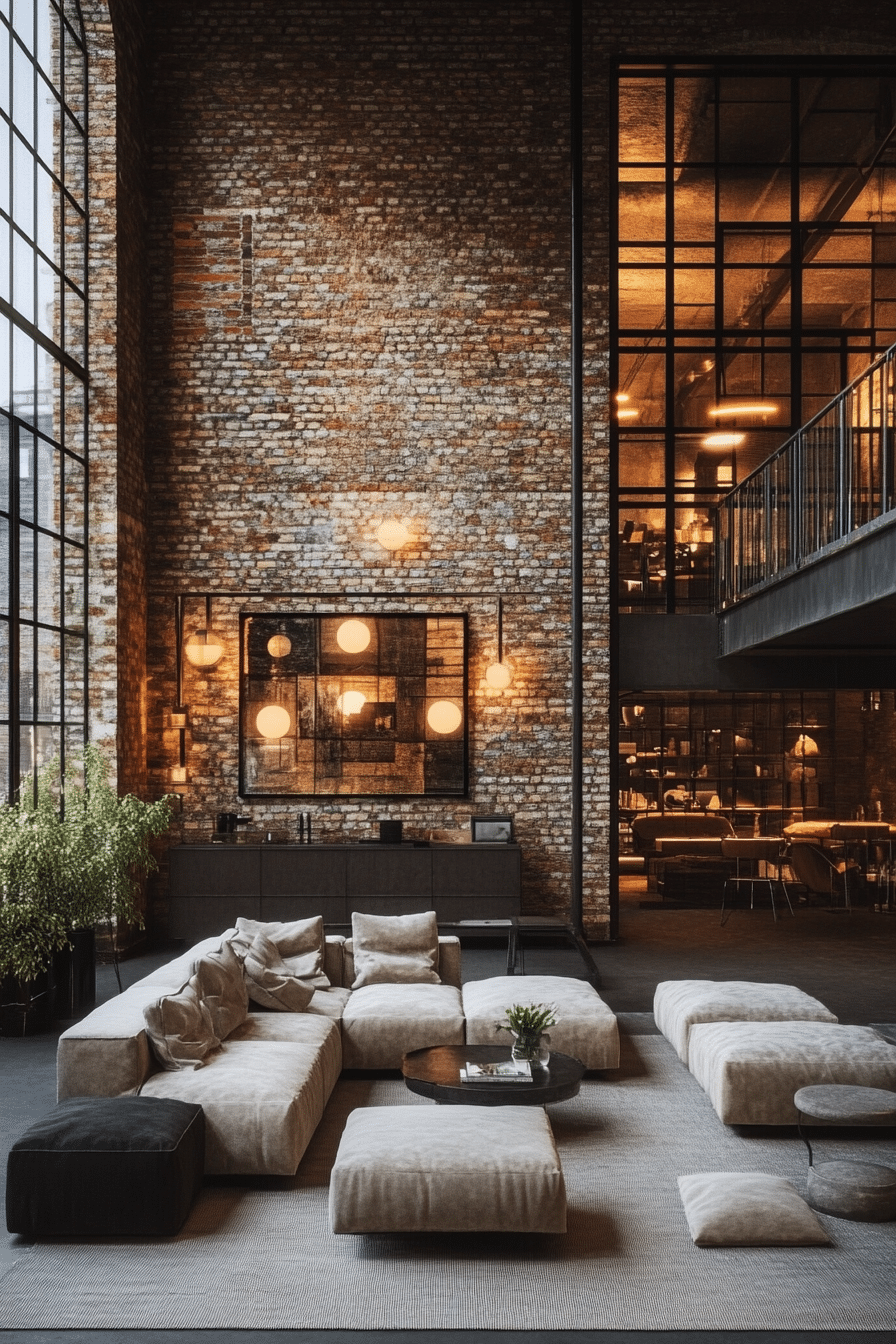 20 Industrial Living Room Ideas That Mix Vintage Charm with Urban Style