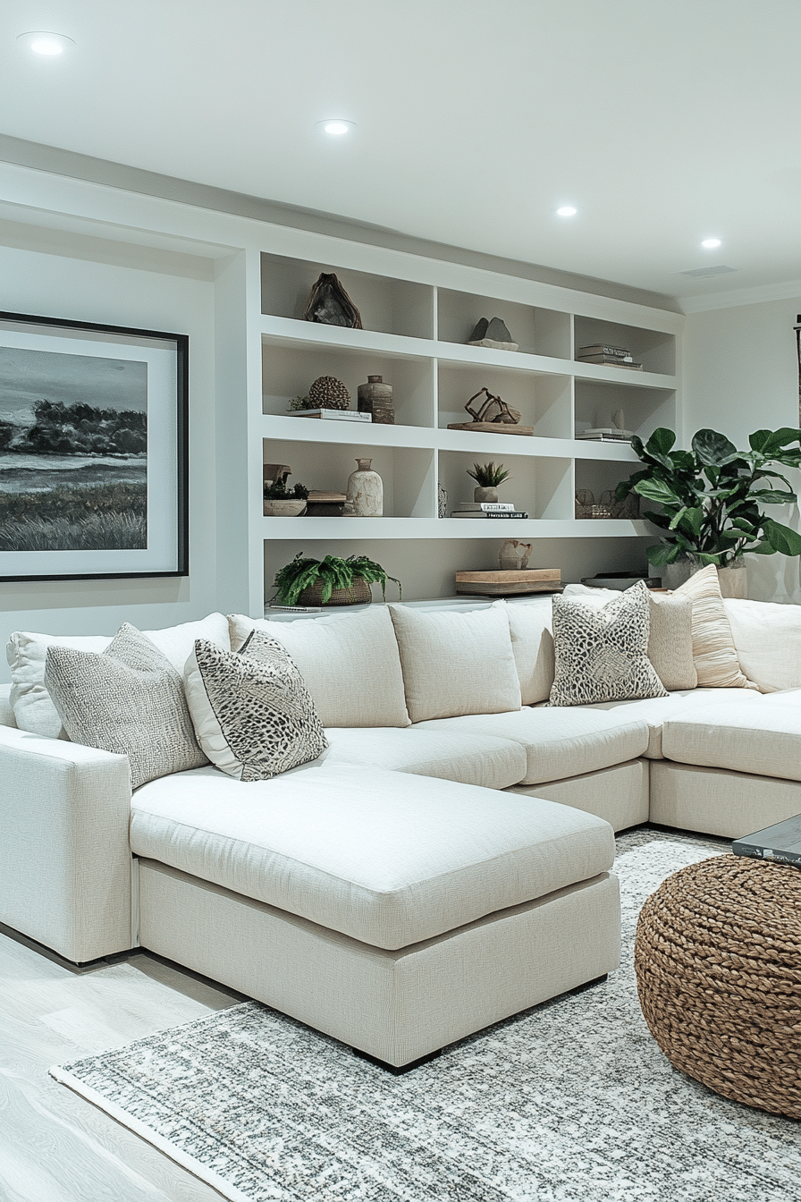 20 Basement Living Room Ideas for a Functional and Beautiful Family Area