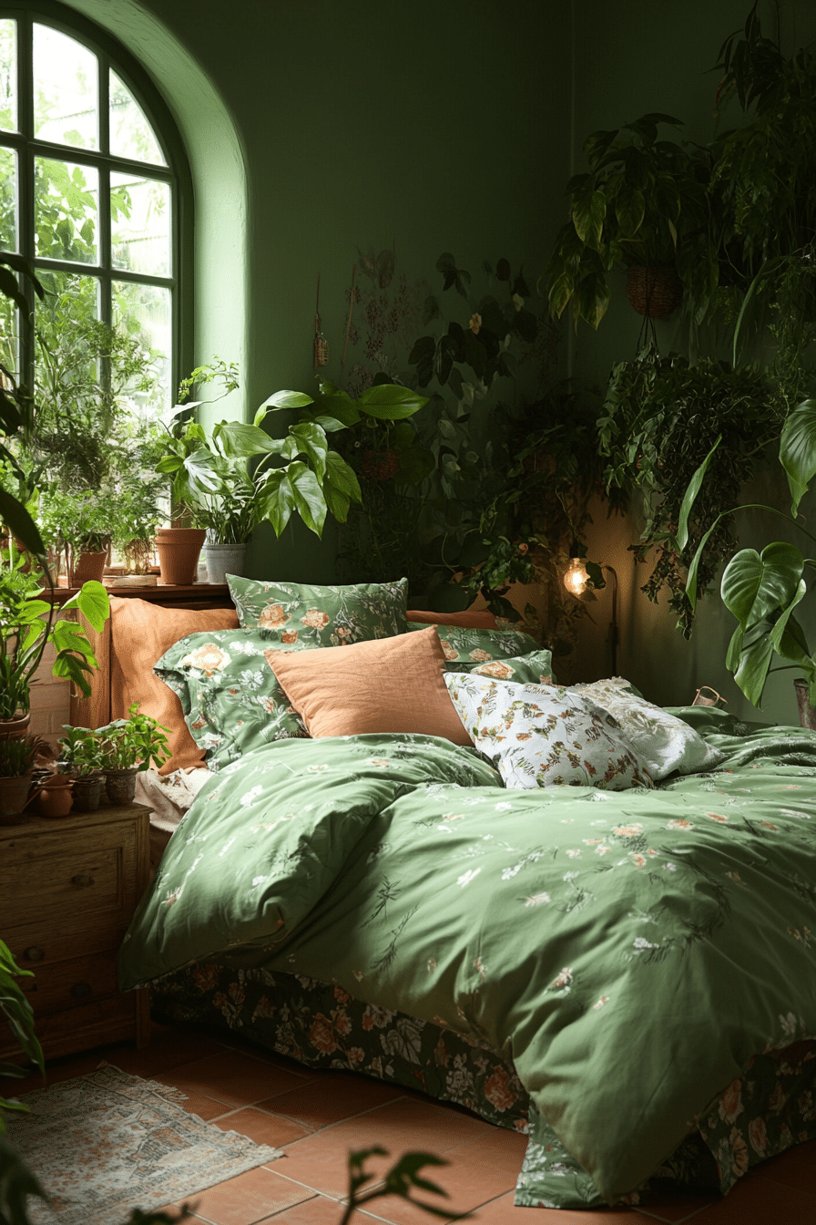 20 Green and Terracotta Bedroom Ideas to Add Warmth and Freshness