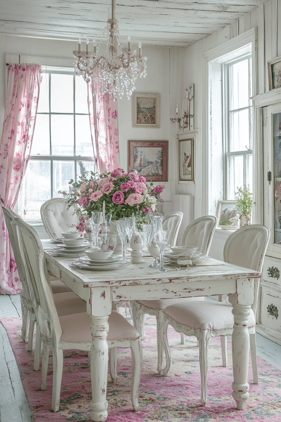 19 Shabby Chic Dining Room Ideas That Inspire Warm Gatherings