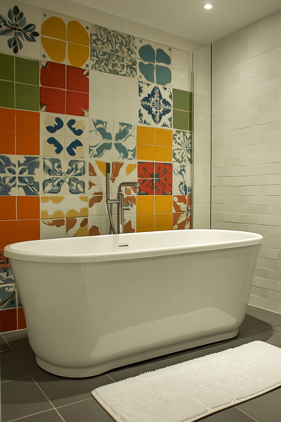 Retro-Chic Bath Design