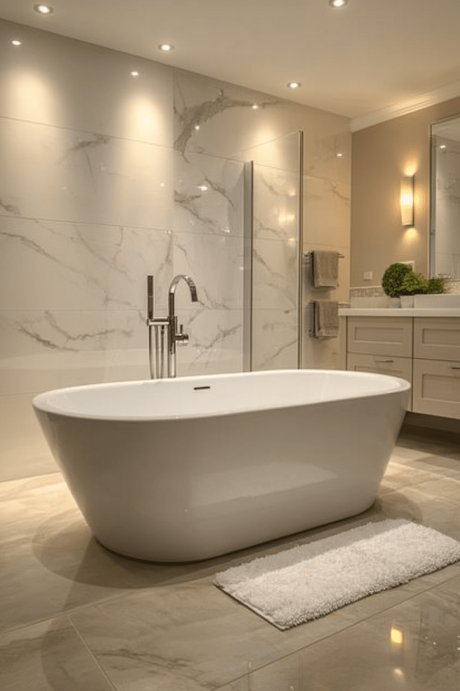 19 Transitional Bathroom Design Ideas for a Timeless Appeal