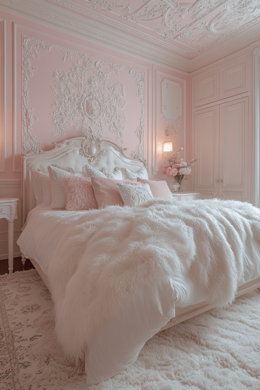 20 Pink and White Bedroom Inspirations for a Feminine and Fresh Look