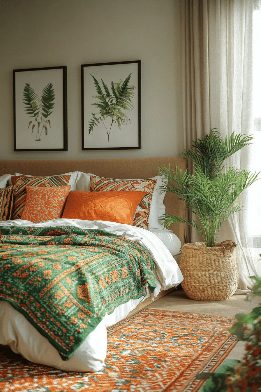 20 Green and Terracotta Bedroom Ideas to Add Warmth and Freshness