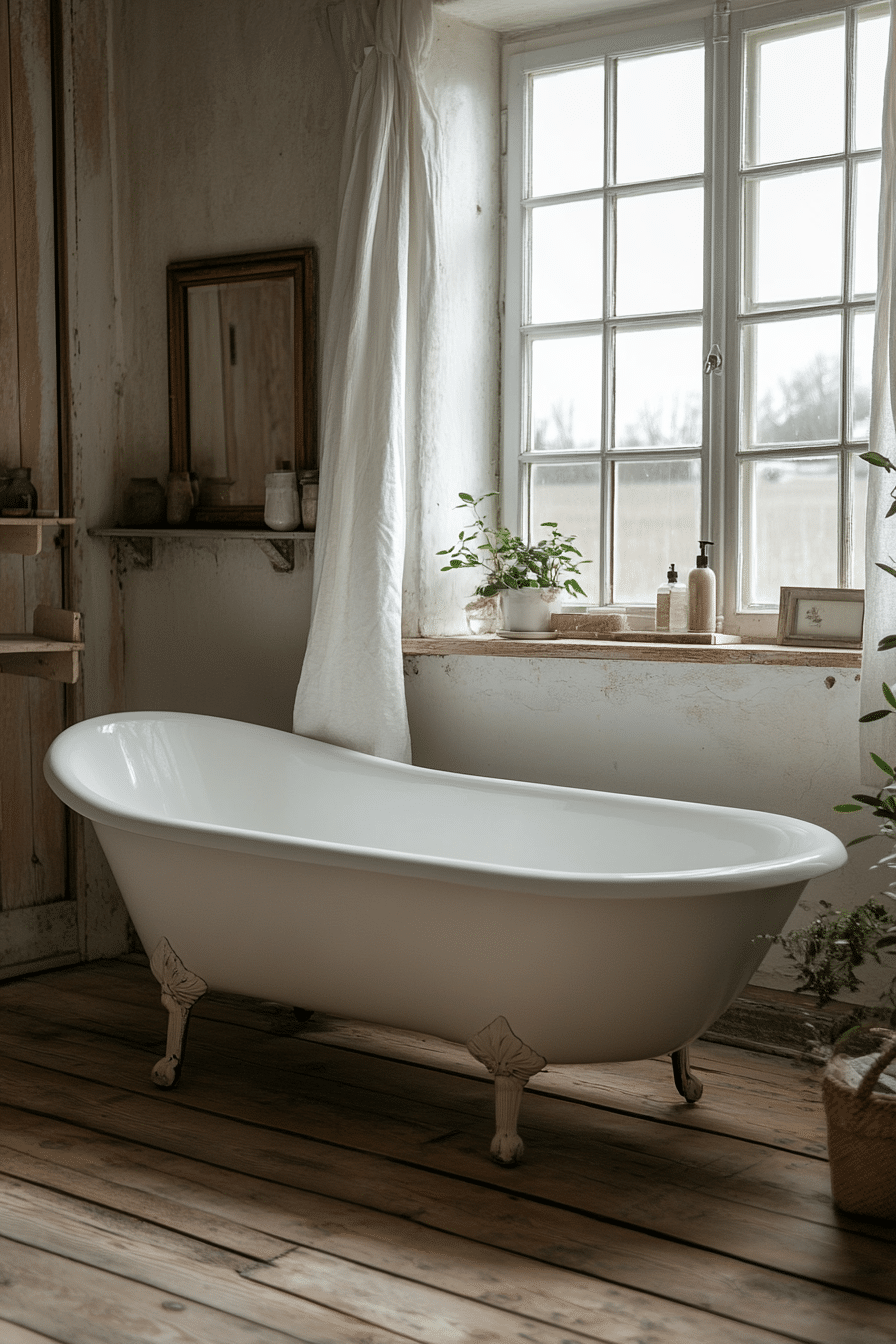 19 Vintage Modern Bathroom Ideas That Highlight Retro Charm with Modern Touches