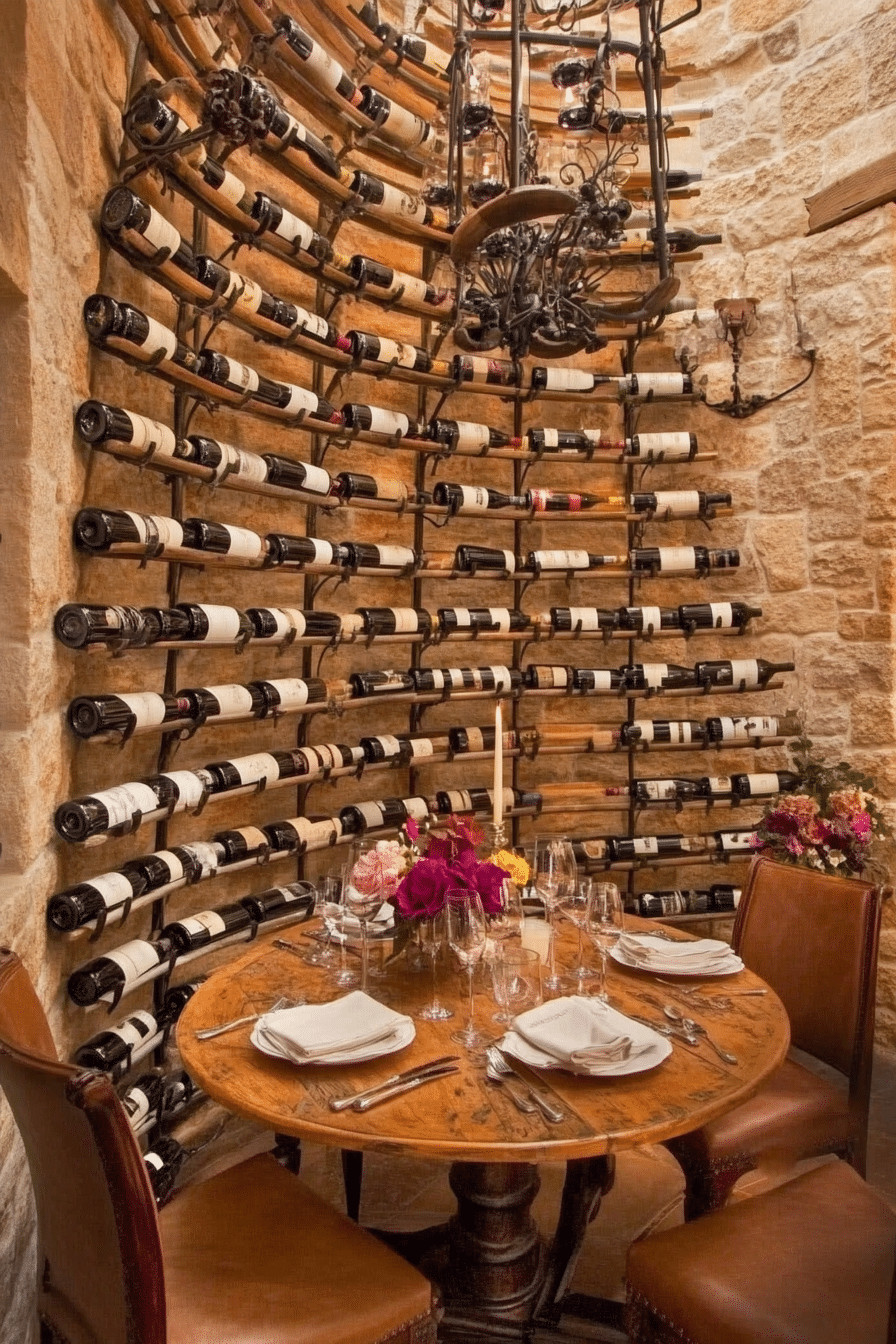 Rustic Wine Cellar Design